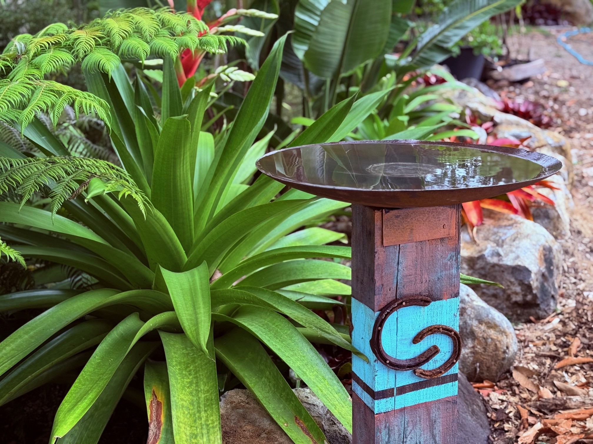 PLOUGH BIRD BATH